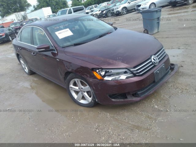 VOLKSWAGEN PASSAT 2014 1vwat7a33ec033591