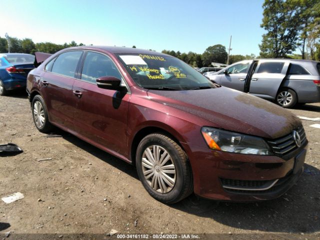 VOLKSWAGEN PASSAT 2014 1vwat7a33ec101355