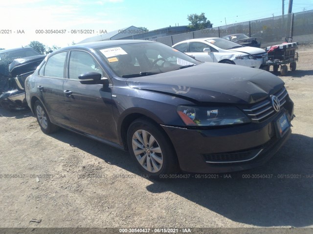 VOLKSWAGEN PASSAT 2015 1vwat7a33fc040851