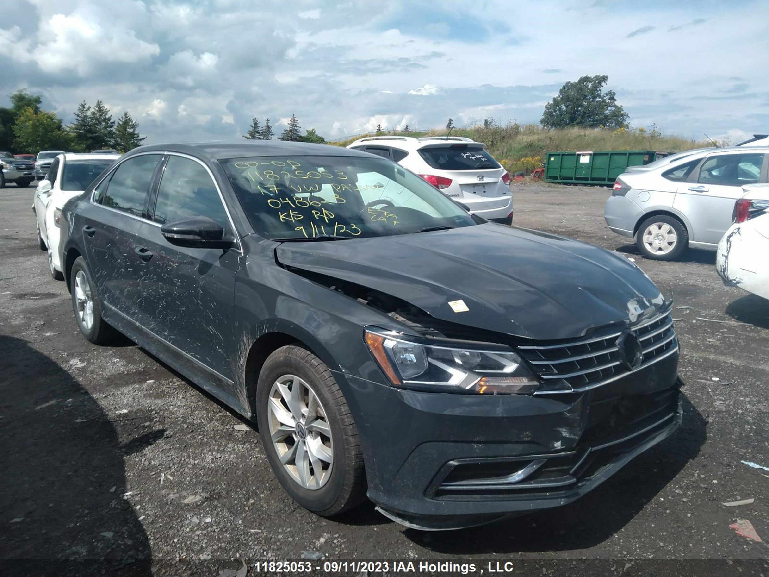 VOLKSWAGEN PASSAT 2017 1vwat7a33hc048628