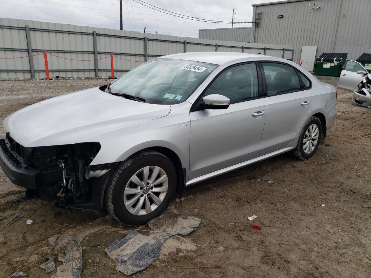 VOLKSWAGEN PASSAT 2015 1vwat7a34fc050434