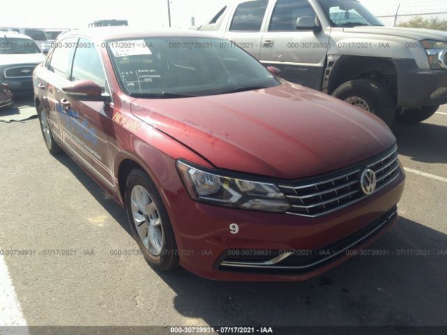 VOLKSWAGEN PASSAT 2017 1vwat7a34hc056690