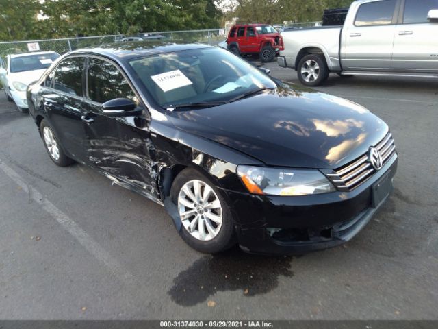 VOLKSWAGEN PASSAT 2014 1vwat7a35ec087393