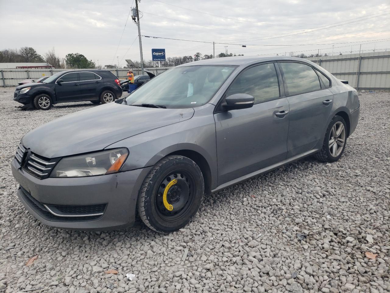 VOLKSWAGEN PASSAT 2014 1vwat7a35ec099334