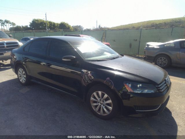 VOLKSWAGEN PASSAT 2014 1vwat7a35fc033982