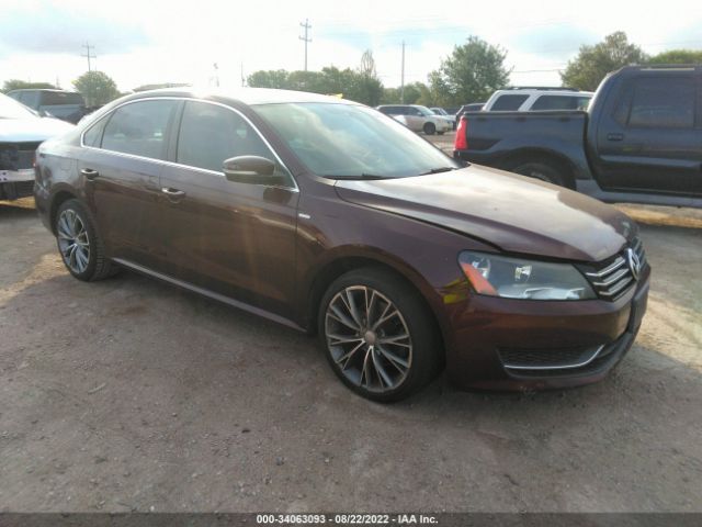 VOLKSWAGEN PASSAT 2014 1vwat7a36ec027865