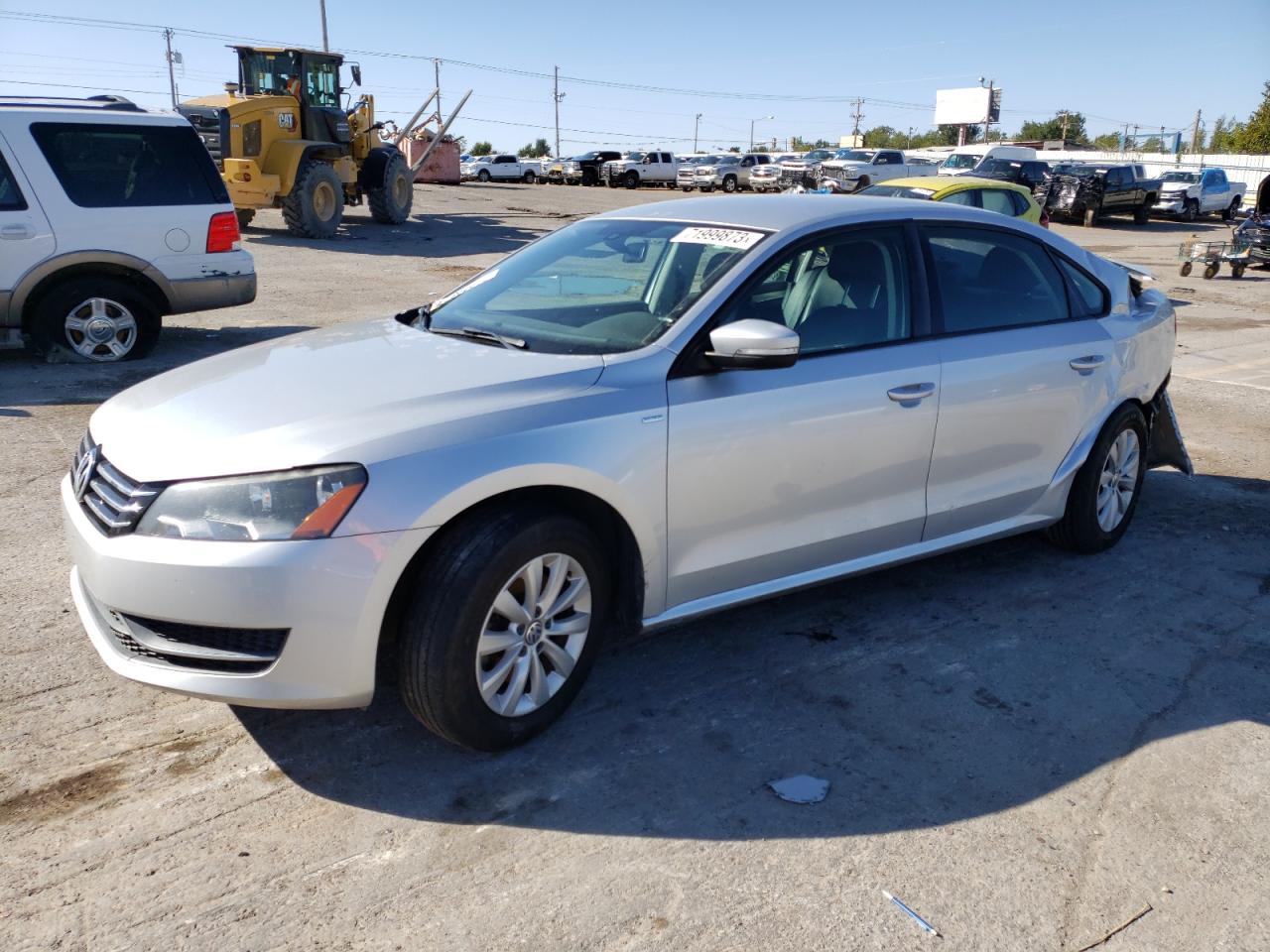 VOLKSWAGEN PASSAT 2014 1vwat7a37ec098041