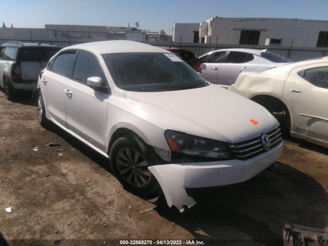 VOLKSWAGEN PASSAT 2014 1vwat7a37ec113069