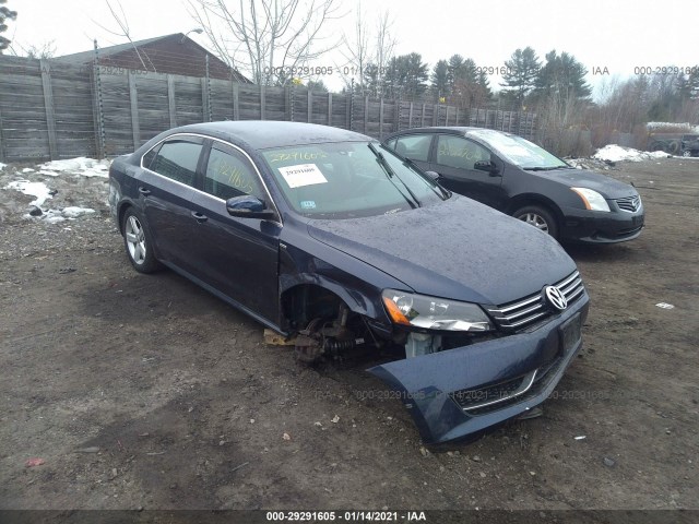 VOLKSWAGEN PASSAT 2014 1vwat7a38ec030301