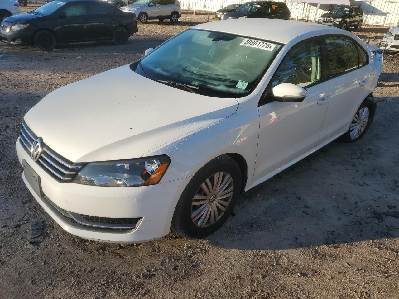 VOLKSWAGEN PASSAT 2014 1vwat7a38ec035546