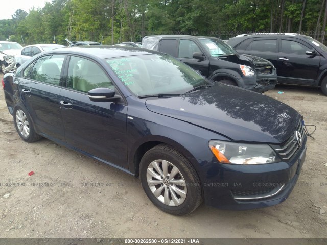 VOLKSWAGEN PASSAT 2014 1vwat7a38ec096492