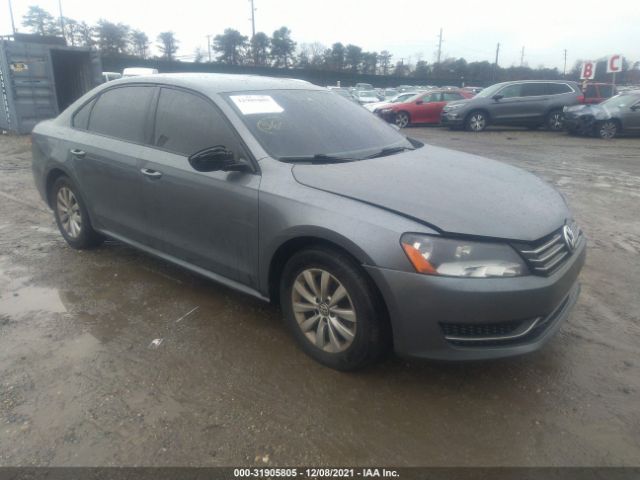 VOLKSWAGEN PASSAT 2014 1vwat7a38ec104154