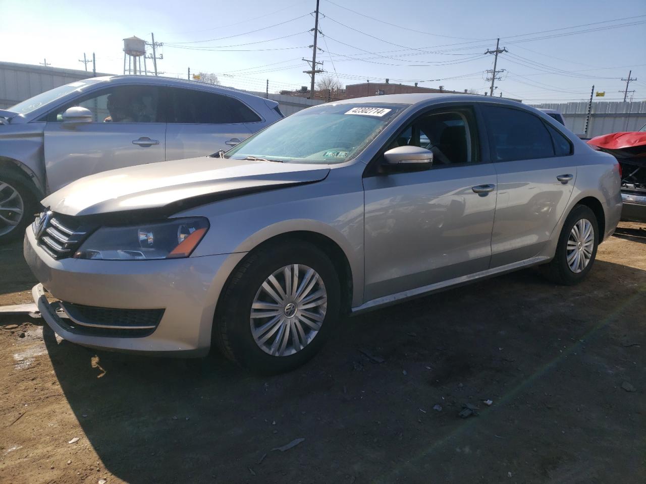 VOLKSWAGEN PASSAT 2014 1vwat7a3xec055071