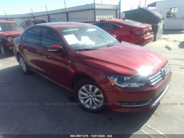 VOLKSWAGEN PASSAT 2015 1vwat7a3xfc030298