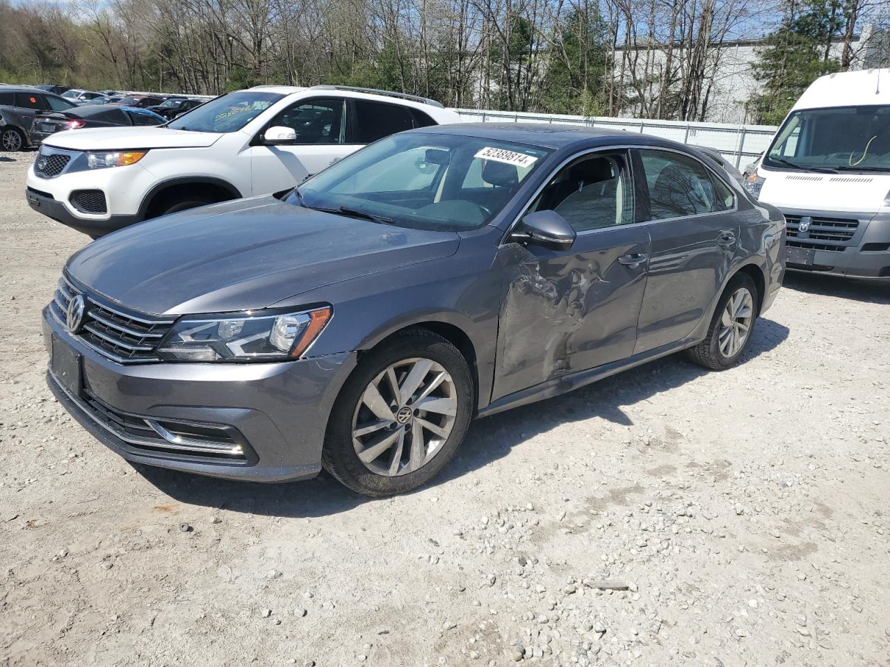 VOLKSWAGEN PASSAT 2018 1vwba7a33jc012521