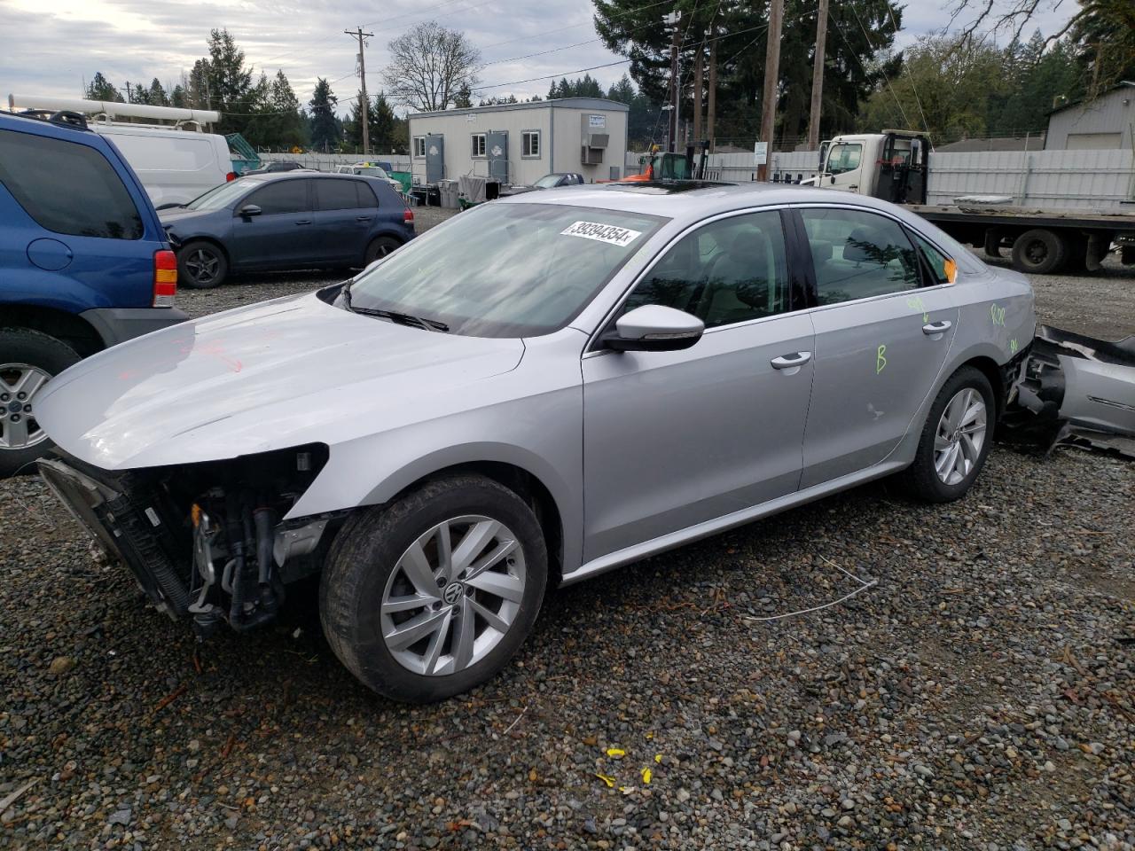 VOLKSWAGEN PASSAT 2018 1vwba7a36jc013291