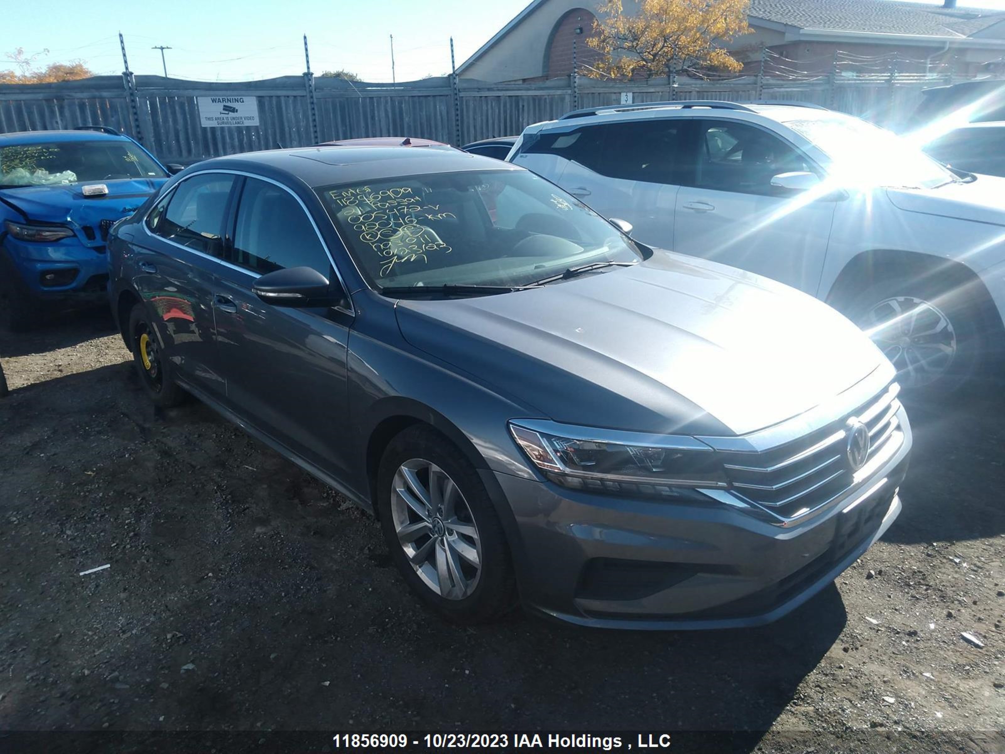 VOLKSWAGEN PASSAT 2021 1vwba7a38mc005472