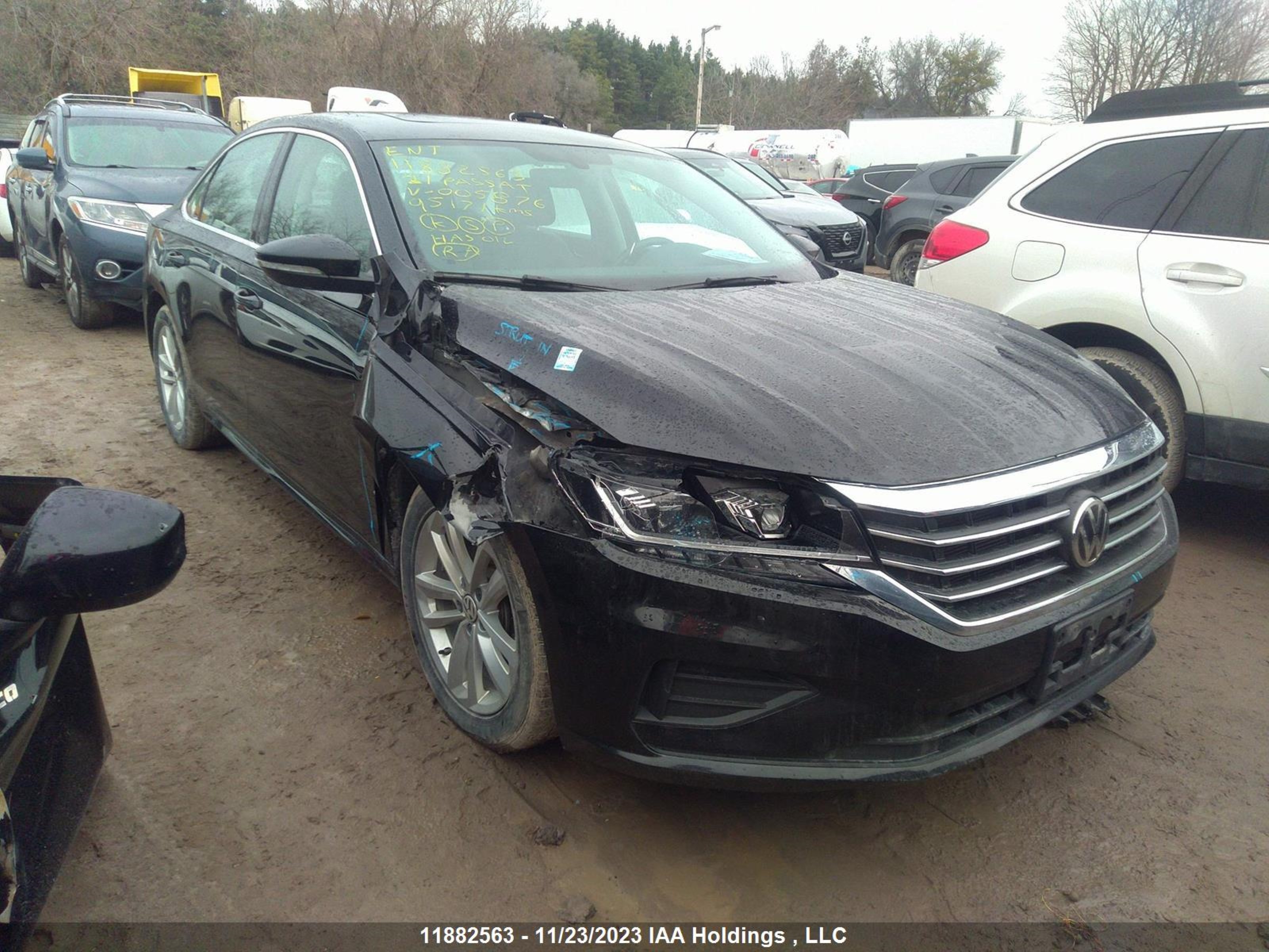 VOLKSWAGEN PASSAT 2021 1vwba7a3xmc005876