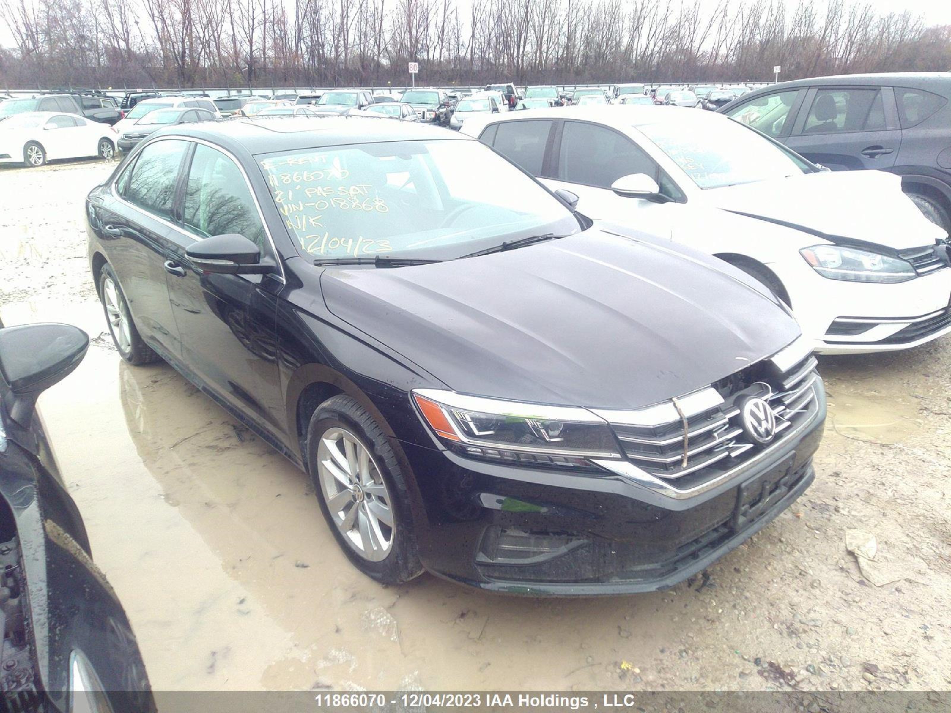 VOLKSWAGEN PASSAT 2021 1vwba7a3xmc018868