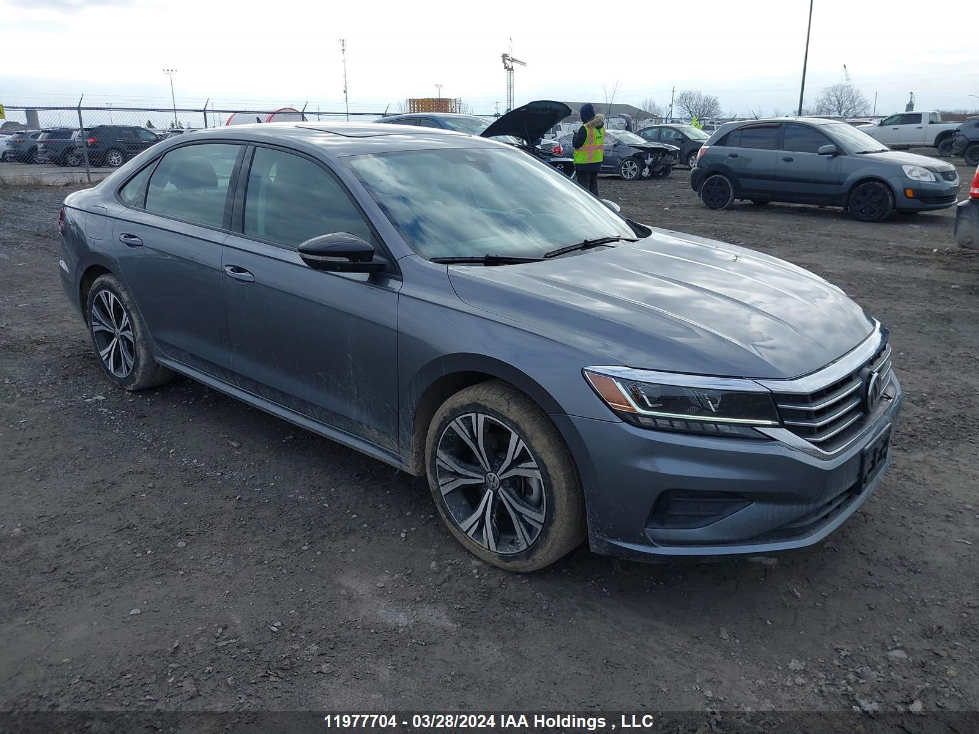 VOLKSWAGEN PASSAT 2022 1vwba7a3xnc009301