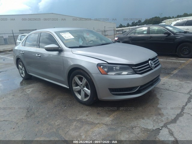 VOLKSWAGEN PASSAT 2012 1vwbh7a30cc048133