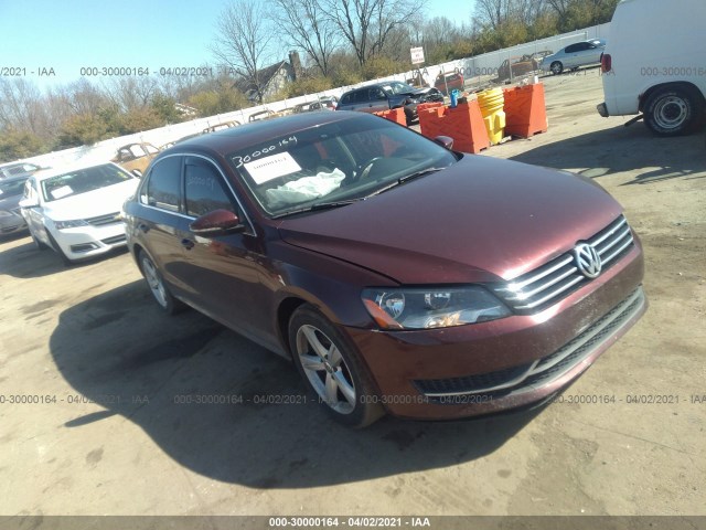 VOLKSWAGEN PASSAT 2012 1vwbh7a30cc051520