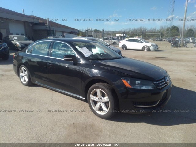 VOLKSWAGEN PASSAT 2012 1vwbh7a30cc109500