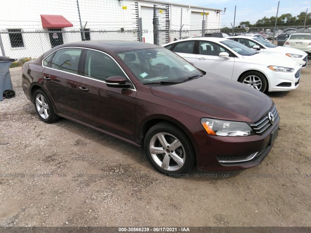 VOLKSWAGEN PASSAT 2012 1vwbh7a30dc020818