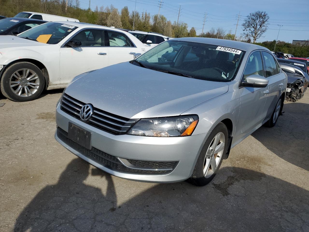 VOLKSWAGEN PASSAT 2013 1vwbh7a30dc131501