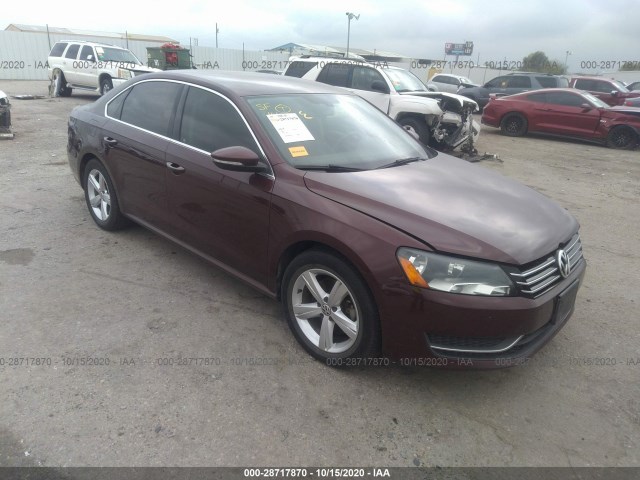 VOLKSWAGEN PASSAT 2012 1vwbh7a31cc085563