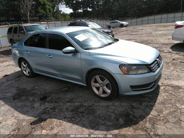 VOLKSWAGEN PASSAT 2012 1vwbh7a31cc091878