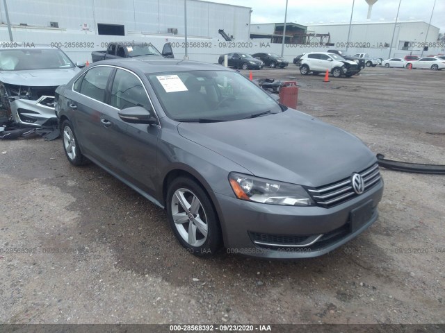 VOLKSWAGEN PASSAT 2012 1vwbh7a32cc017613