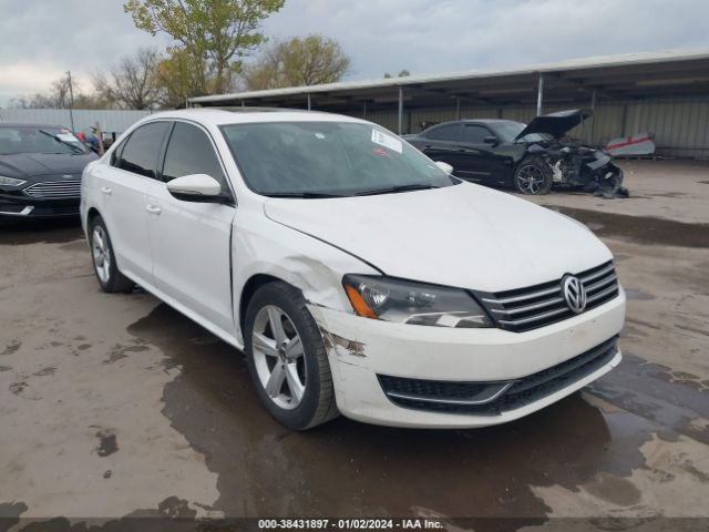 VOLKSWAGEN PASSAT 2012 1vwbh7a32cc031673