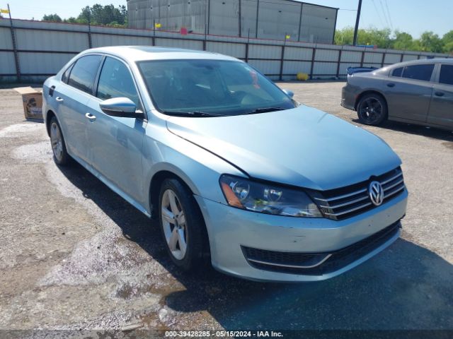 VOLKSWAGEN PASSAT 2012 1vwbh7a32cc032855