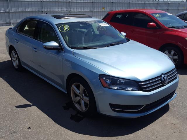 VOLKSWAGEN PASSAT 2012 1vwbh7a32cc050952