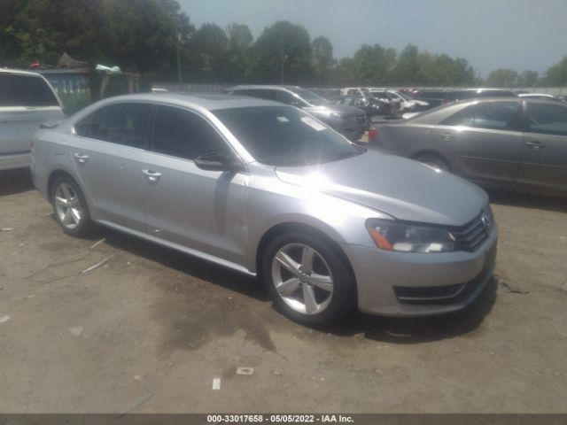 VOLKSWAGEN PASSAT 2012 1vwbh7a33cc050474