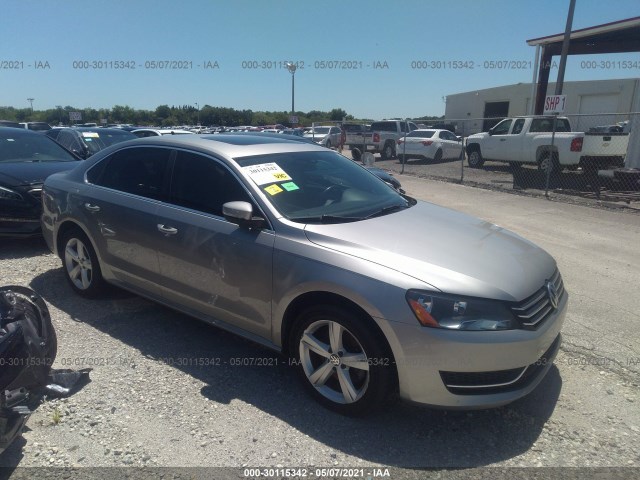 VOLKSWAGEN PASSAT 2012 1vwbh7a33cc079358