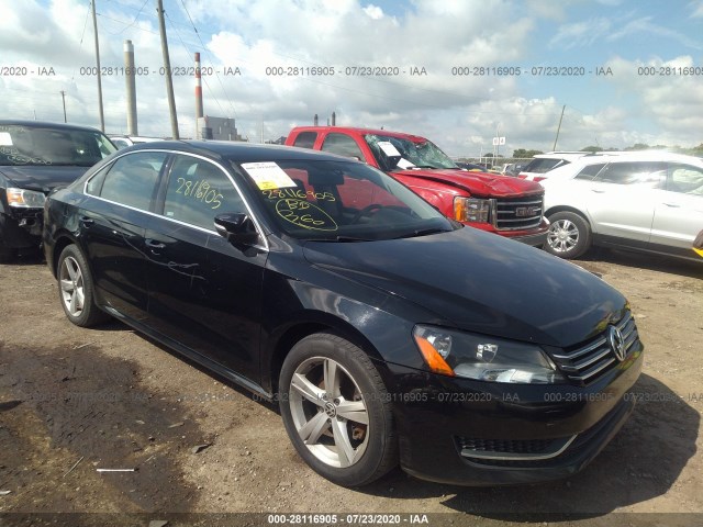 VOLKSWAGEN PASSAT 2012 1vwbh7a33cc110978