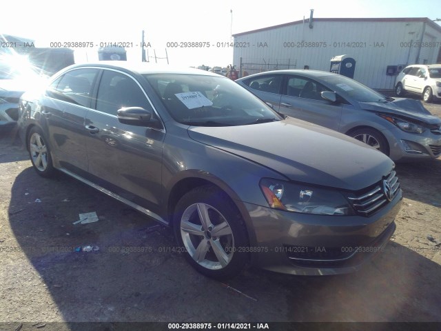 VOLKSWAGEN PASSAT 2012 1vwbh7a33dc000966