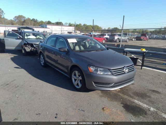 VOLKSWAGEN PASSAT 2013 1vwbh7a33dc027505