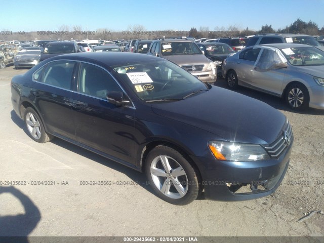 VOLKSWAGEN PASSAT 2013 1vwbh7a33dc049312