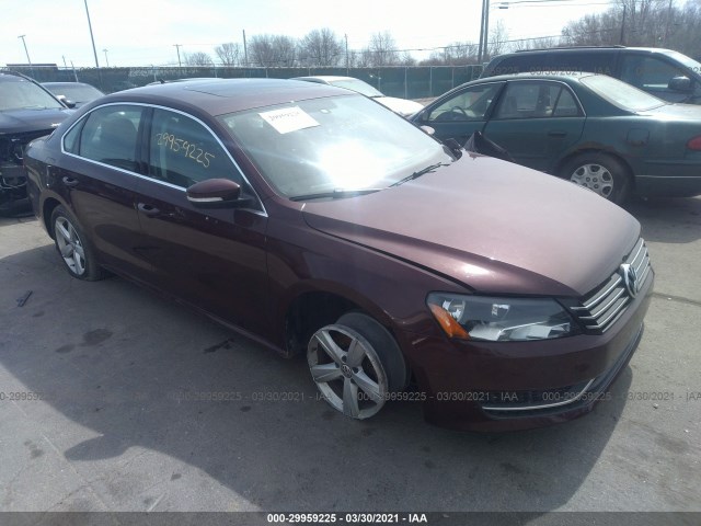 VOLKSWAGEN PASSAT 2013 1vwbh7a33dc078034