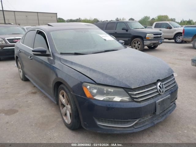 VOLKSWAGEN PASSAT 2013 1vwbh7a34dc028470