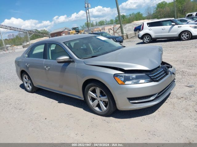 VOLKSWAGEN PASSAT 2013 1vwbh7a34dc070220