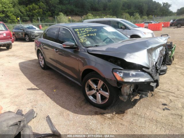 VOLKSWAGEN PASSAT 2013 1vwbh7a34dc108707