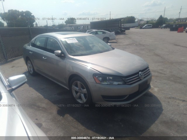 VOLKSWAGEN PASSAT 2013 1vwbh7a34dc119402