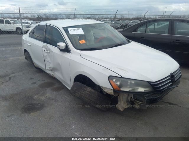 VOLKSWAGEN PASSAT 2013 1vwbh7a34dc125006