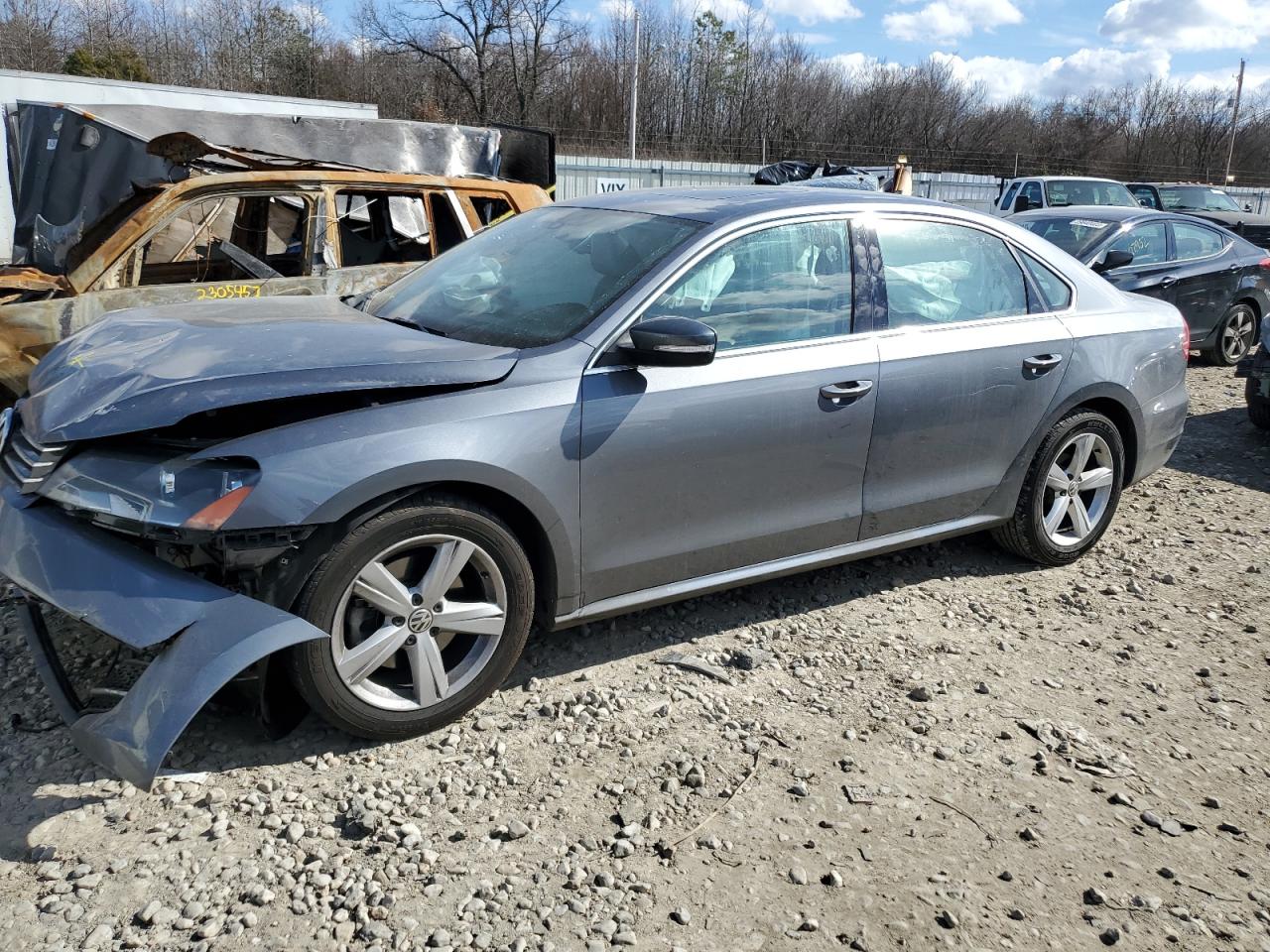 VOLKSWAGEN PASSAT 2013 1vwbh7a34dc132330