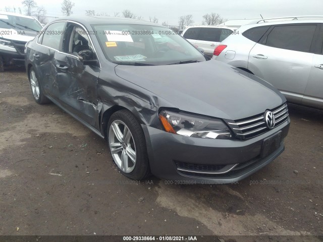 VOLKSWAGEN PASSAT 2013 1vwbh7a34ec019348