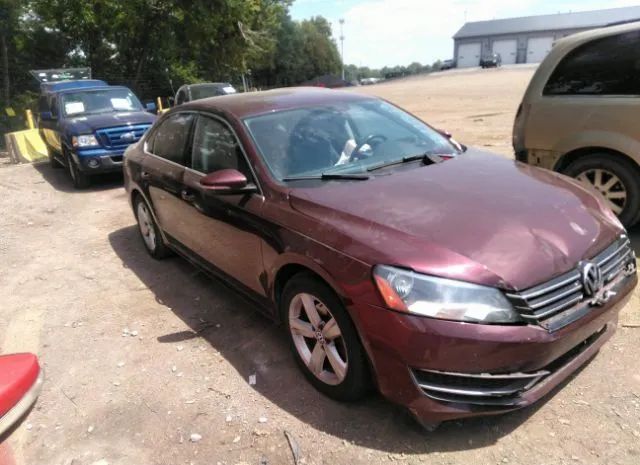 VOLKSWAGEN PASSAT 2012 1vwbh7a35cc025608